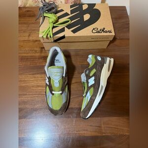 NEW BALANCE DANIËLLE CATHARI X KITH X 991V2 MADE IN UK 'REVERSE MATCHA' Size 11